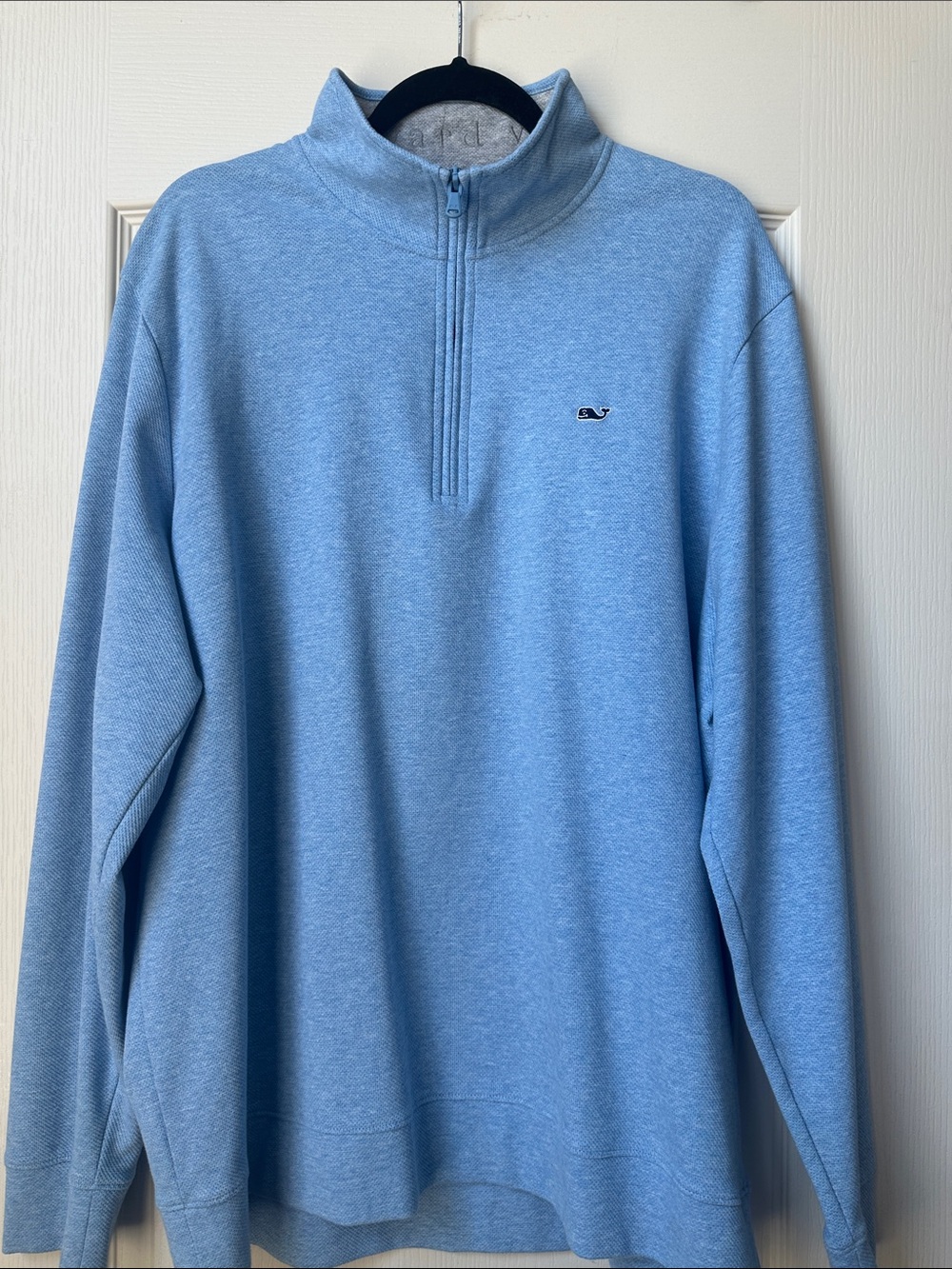 Vineyard Vines Men's Sky Blue Half-Zip Pullover